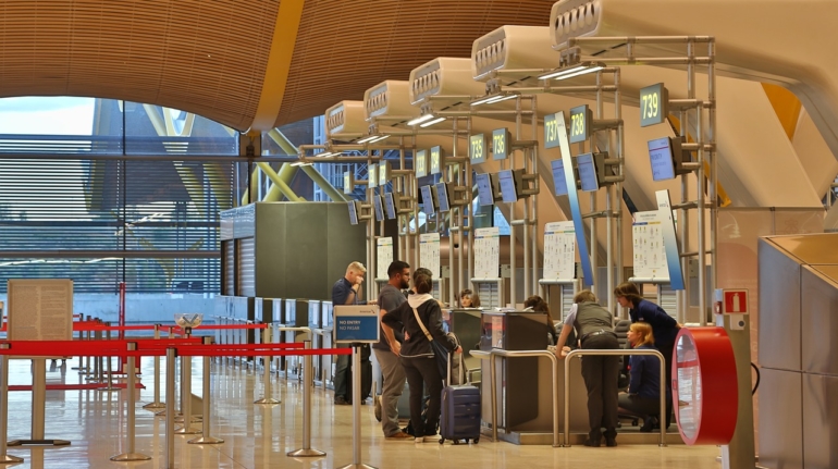 airport counter