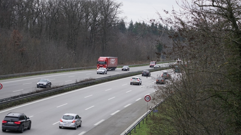 Autobahn motorway highway