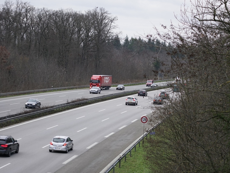 Autobahn motorway highway